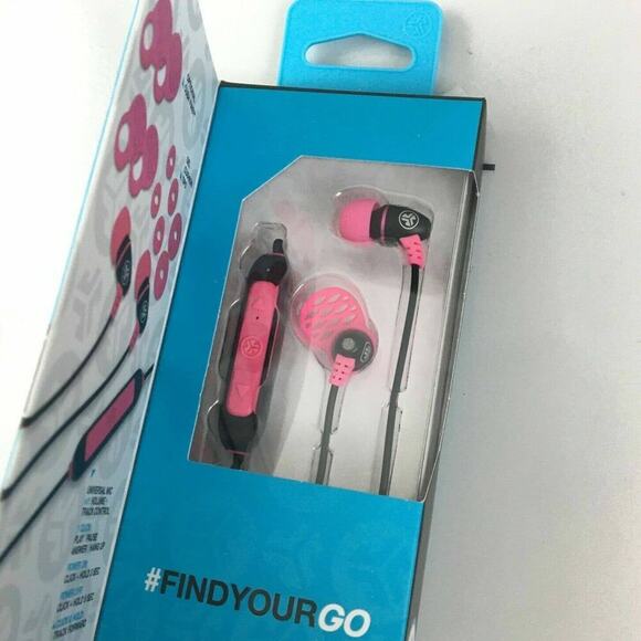 JLAB Audio Bluetooth Wireless Earbuds Universal Mic with Volume Track Control - Picture 2 of 5